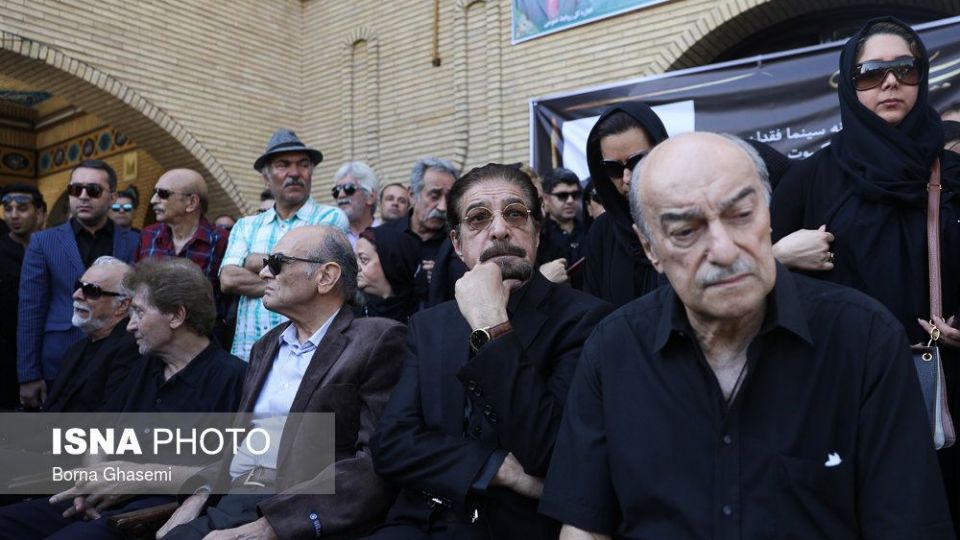 مراسم تشییع حسین عرفانی