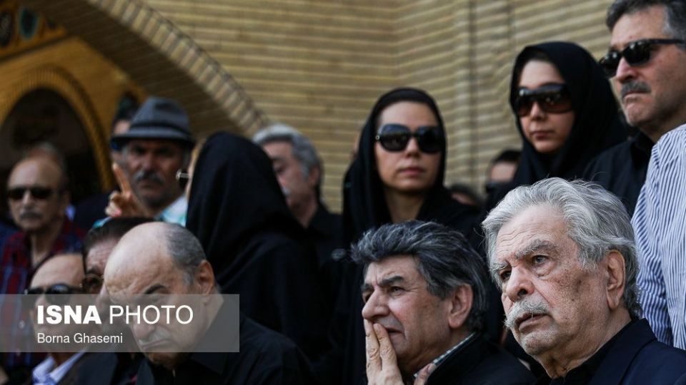 مراسم تشییع حسین عرفانی