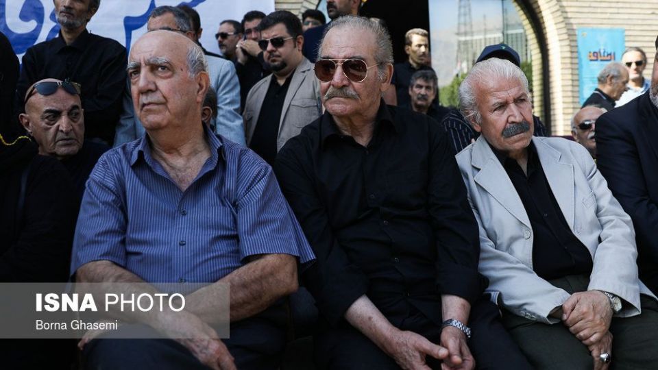 مراسم تشییع حسین عرفانی