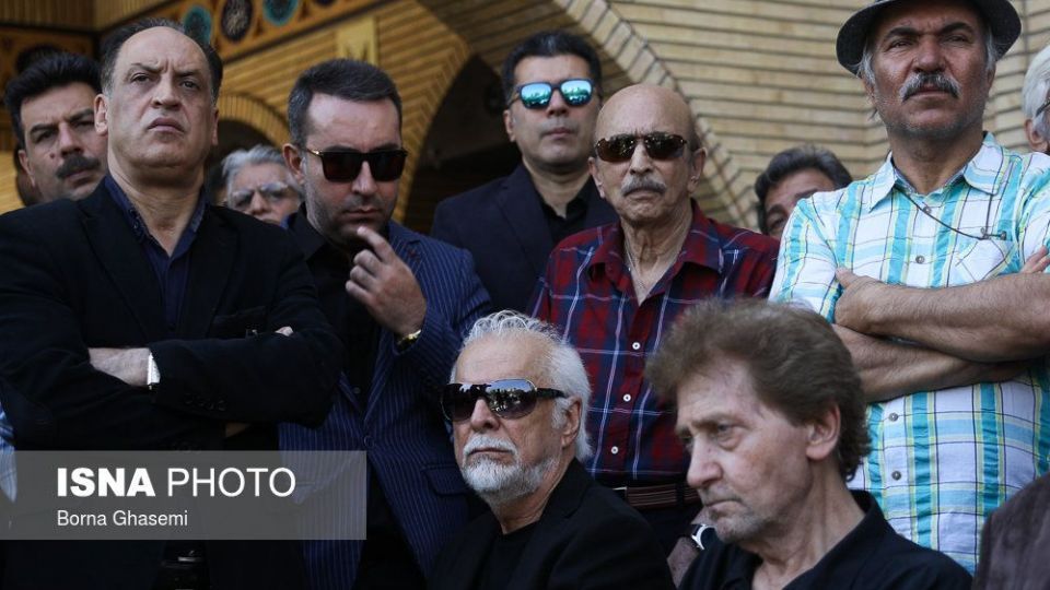 مراسم تشییع حسین عرفانی