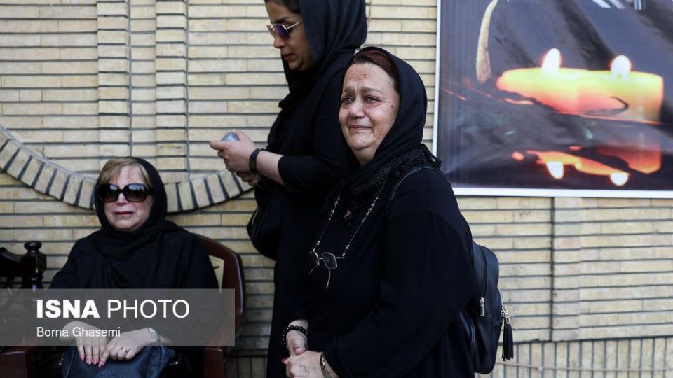 مراسم تشییع حسین عرفانی