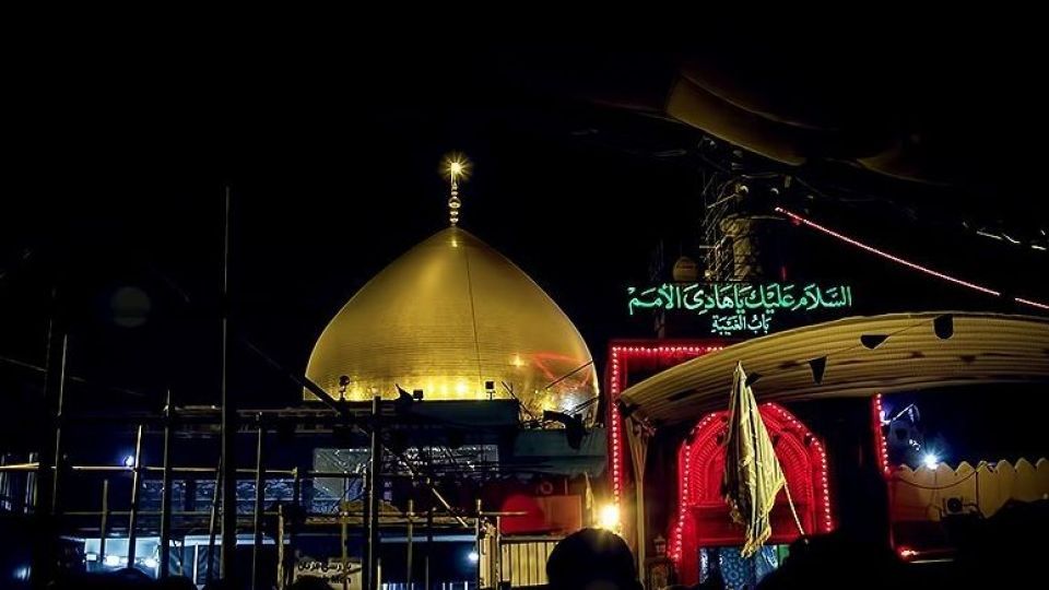 بازسازی حرم مطهر امامین عسکریین (ع) با سنگهای ایرانی + تصاویر بازسازی حرم مطهر امامین عسکریین (ع) با سنگهای ایرانی + تصاویر