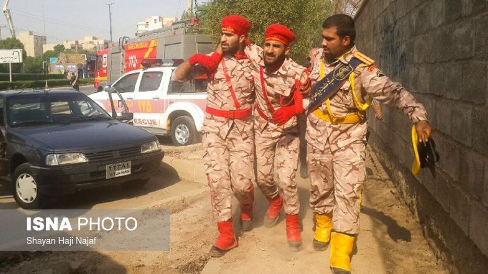 حمله تروریستی به رژه نیروهای مسلح در اهواز