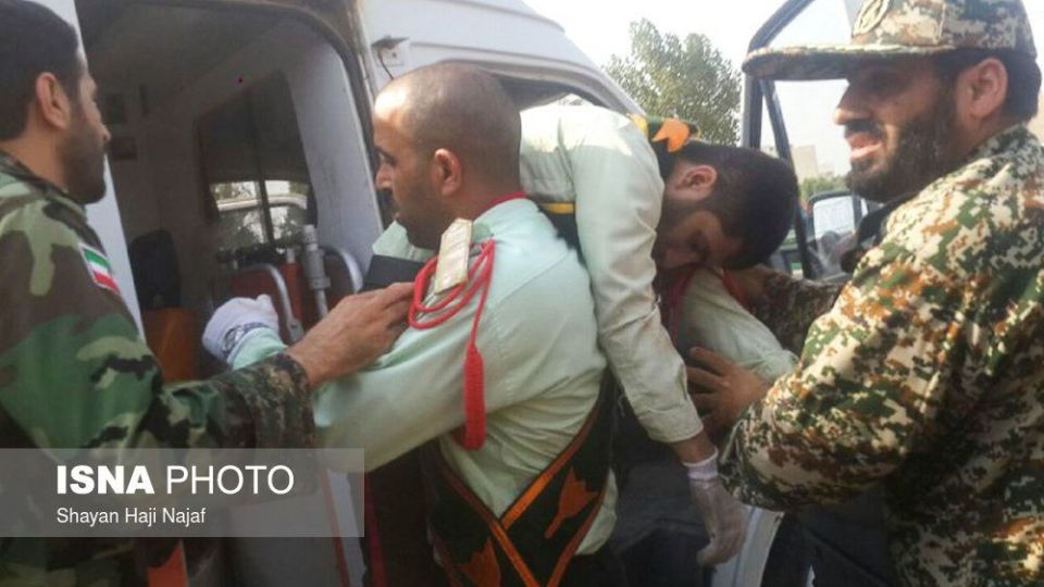 حمله تروریستی به رژه نیروهای مسلح در اهواز