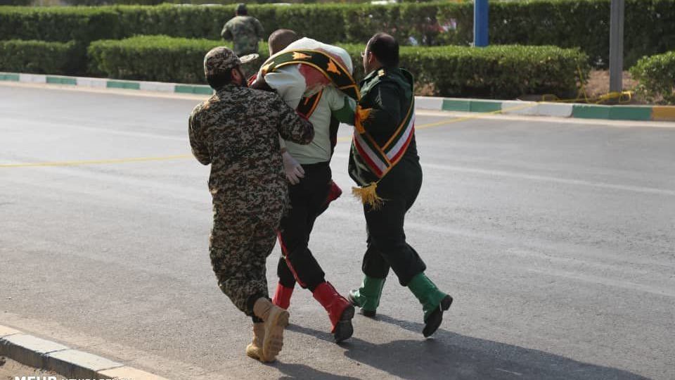 حمله تروریستی به رژه نیروهای مسلح در اهواز