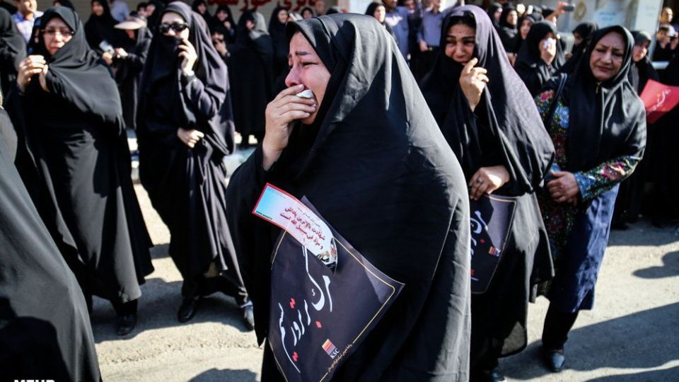 تصاویر تشییع شهدای حادثه تروریستی اهواز