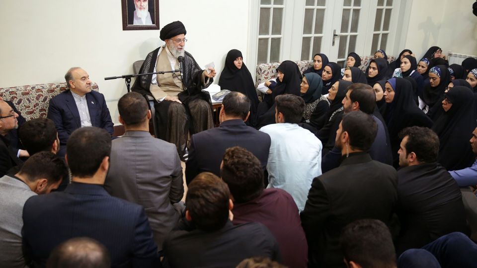 دیدار مدال‌آوران ایران در بازی‌های آسیایی با رهبر انقلاب