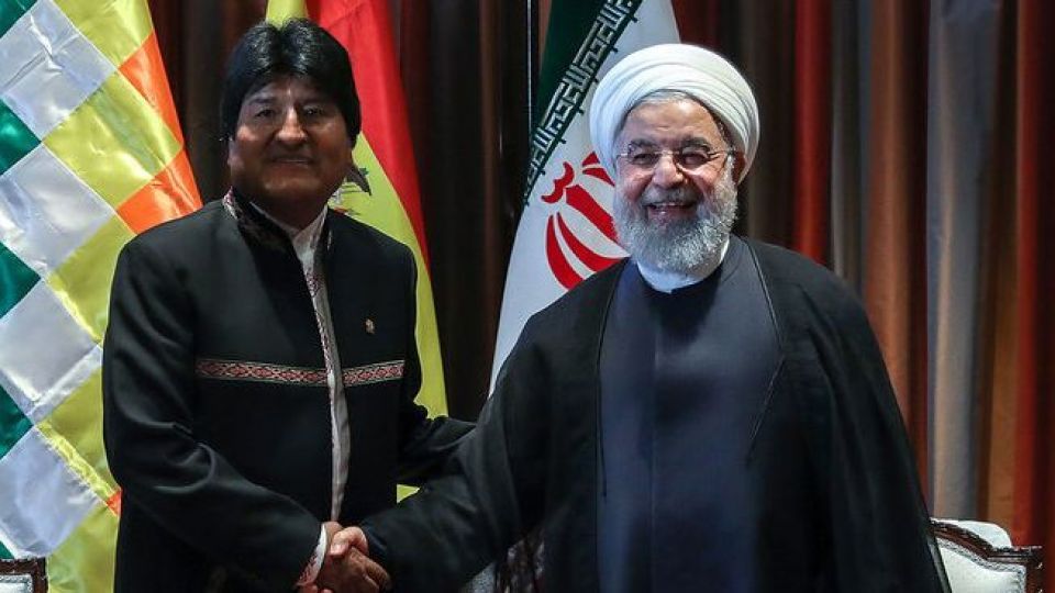 دیدار رییس جمهور بولیوی و رییس اجرایی دولت افغانستان با روحانی