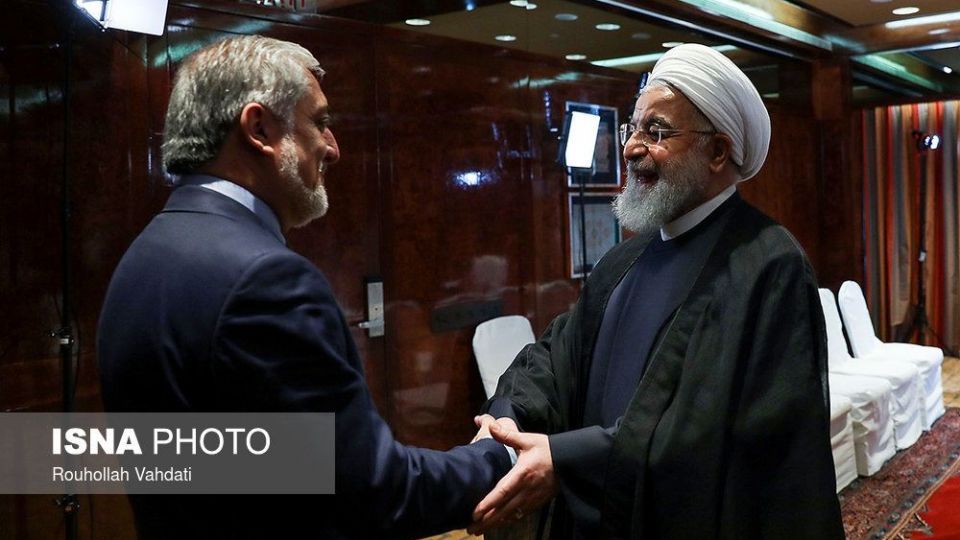 دیدار رییس جمهور بولیوی و رییس اجرایی دولت افغانستان با روحانی