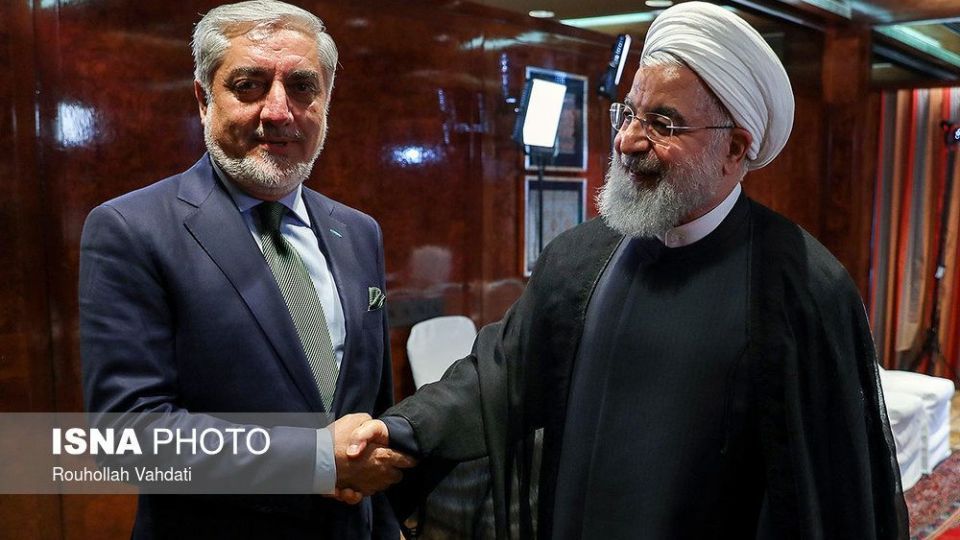 دیدار رییس جمهور بولیوی و رییس اجرایی دولت افغانستان با روحانی