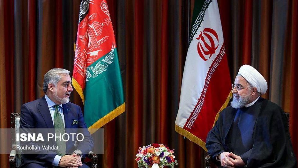 دیدار رییس جمهور بولیوی و رییس اجرایی دولت افغانستان با روحانی