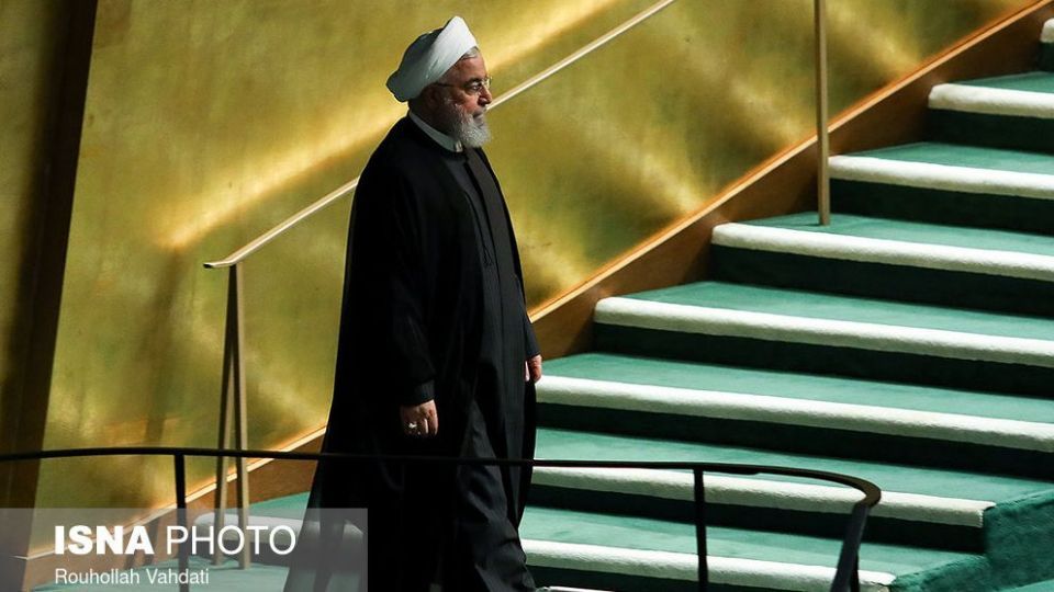  تصاویر سخنرانی روحانی در هفتاد و سومین مجمع عمومی سازمان ملل 