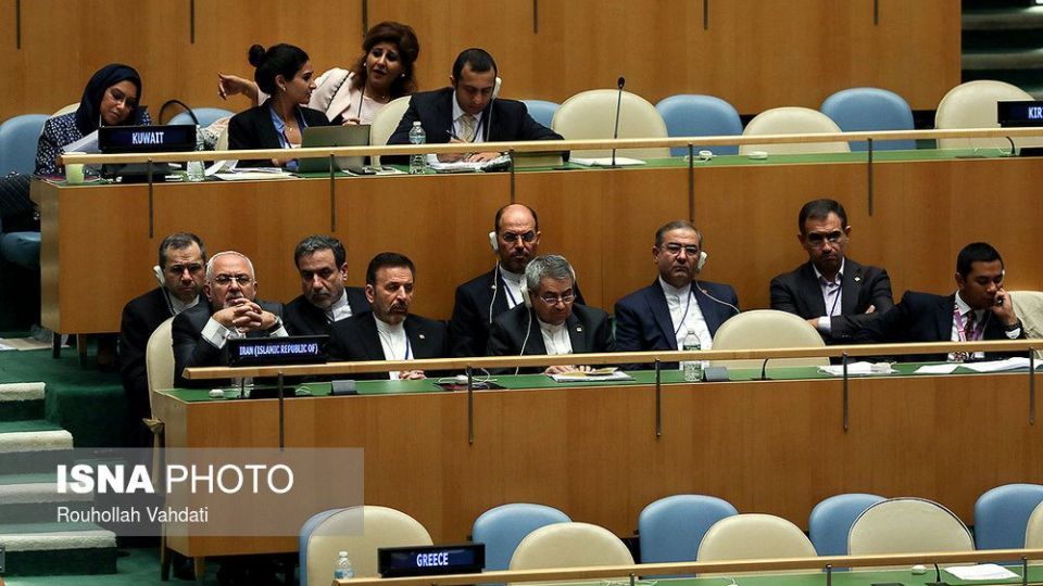  تصاویر سخنرانی روحانی در هفتاد و سومین مجمع عمومی سازمان ملل 