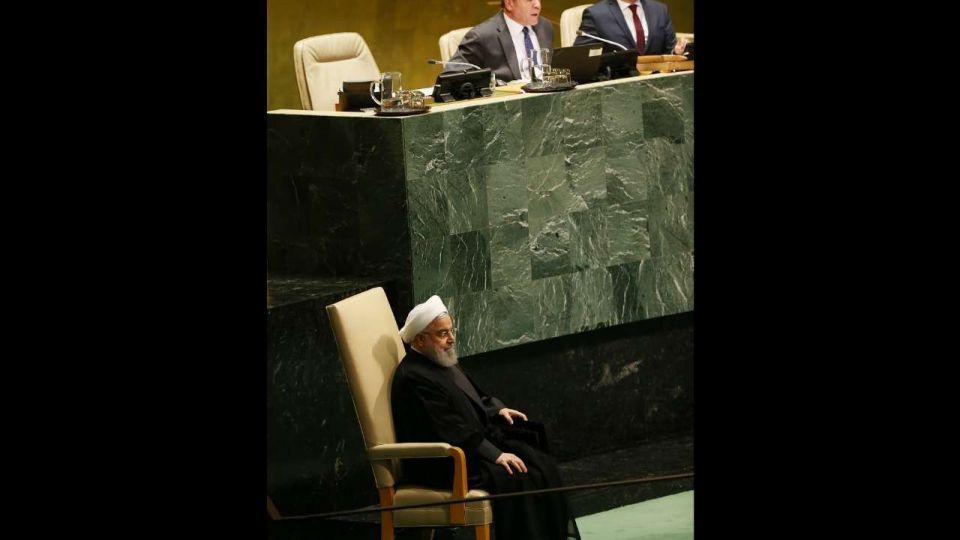  تصاویر سخنرانی روحانی در هفتاد و سومین مجمع عمومی سازمان ملل 