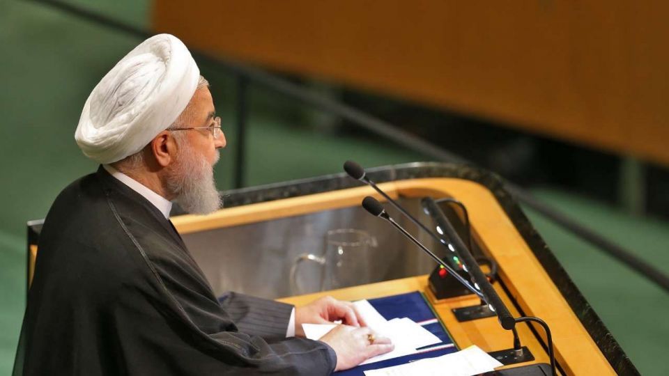  تصاویر سخنرانی روحانی در هفتاد و سومین مجمع عمومی سازمان ملل 