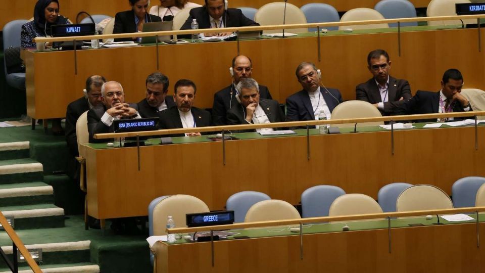  تصاویر سخنرانی روحانی در هفتاد و سومین مجمع عمومی سازمان ملل 