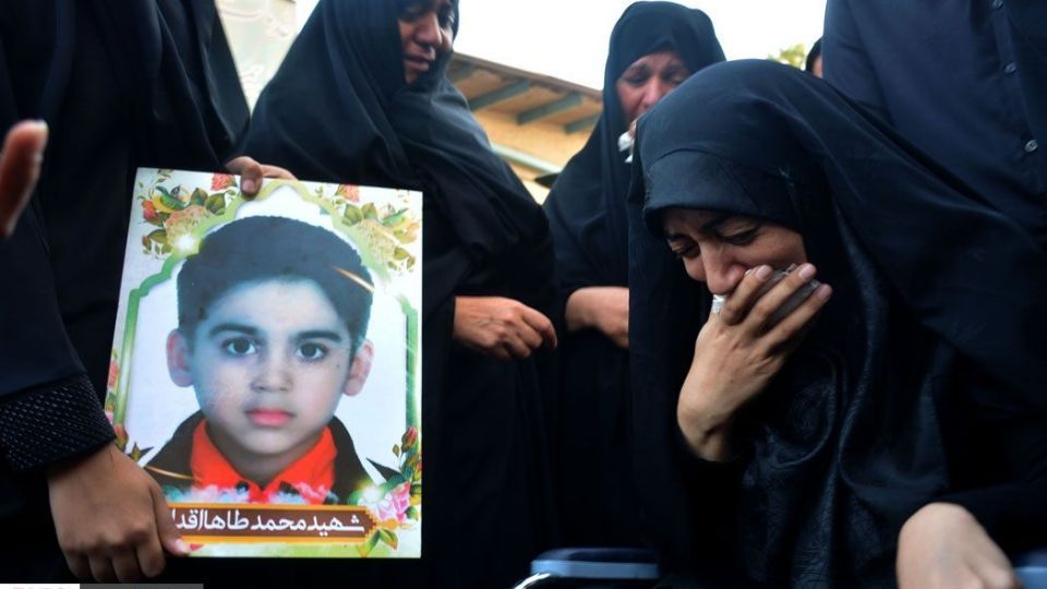 بدرقه شهید ۴ساله حادثه تروریستی اهواز 