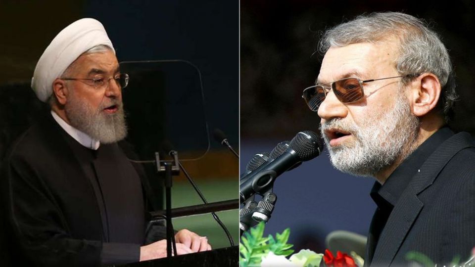 سیگنال اشتباه به ترامپ در سخنان روحانی و لاریجانی سیگنال اشتباه به ترامپ در سخنان روحانی و لاریجانی