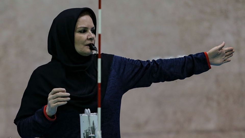 تمرین تیم ملی والیبال نشسته بانوان