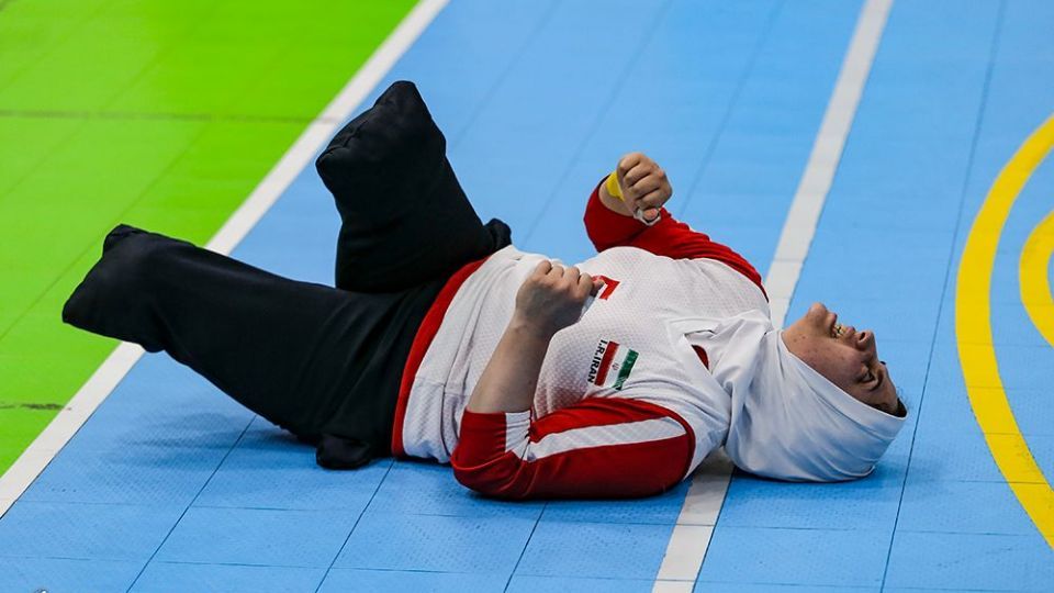 تمرین تیم ملی والیبال نشسته بانوان