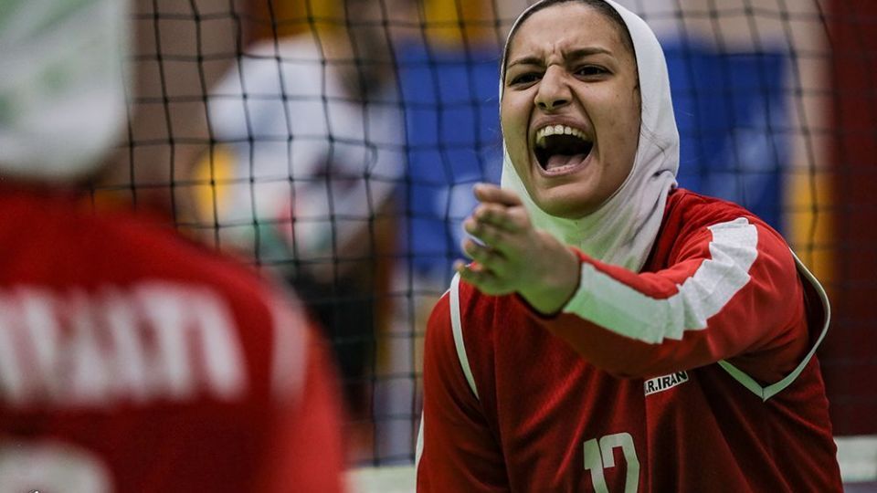 تمرین تیم ملی والیبال نشسته بانوان