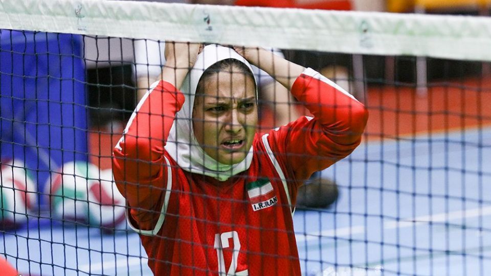 تمرین تیم ملی والیبال نشسته بانوان