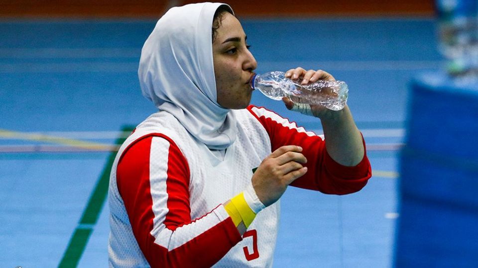 تمرین تیم ملی والیبال نشسته بانوان