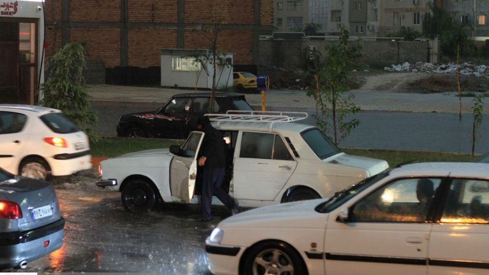 بارش شدید باران در مازندران 