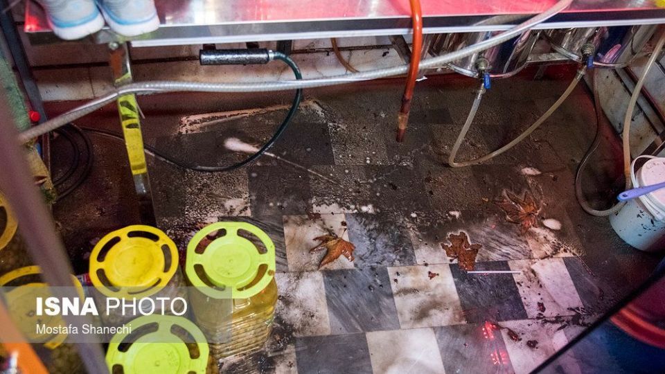 بارش شدید باران در مازندران 