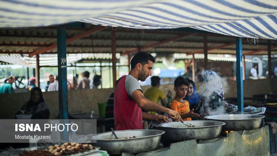 بازارچه گوشت و کباب جویبار مازندران