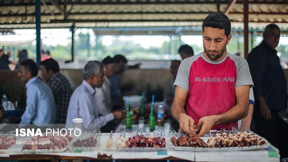 بازارچه گوشت و کباب جویبار مازندران