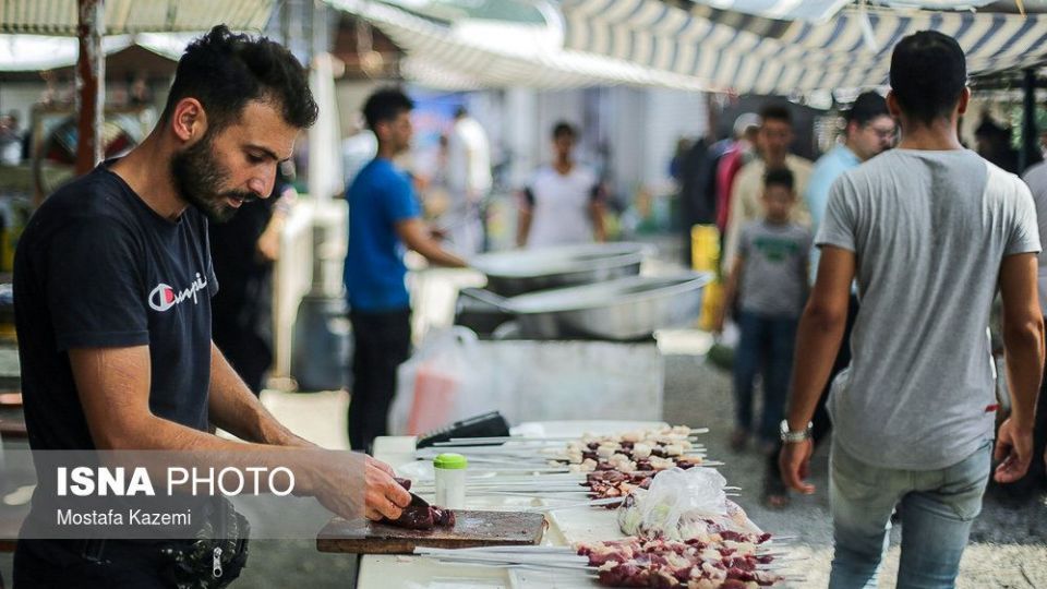 بازارچه گوشت و کباب جویبار مازندران