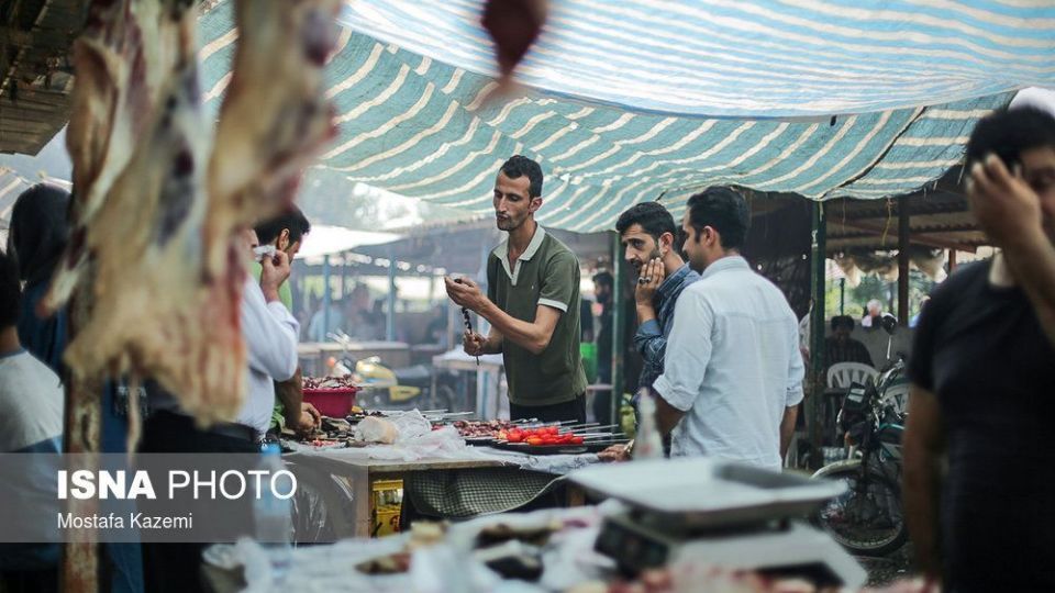 بازارچه گوشت و کباب جویبار مازندران