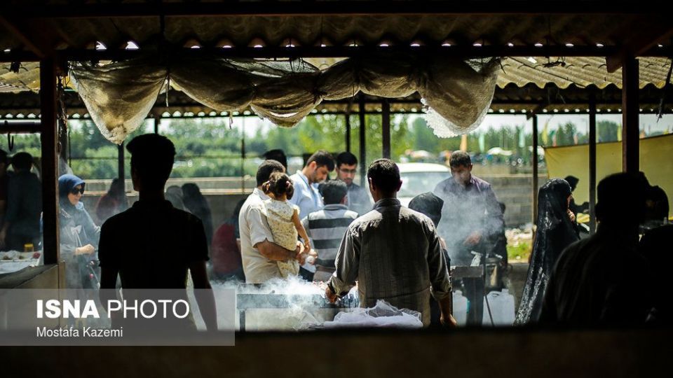 بازارچه گوشت و کباب جویبار مازندران