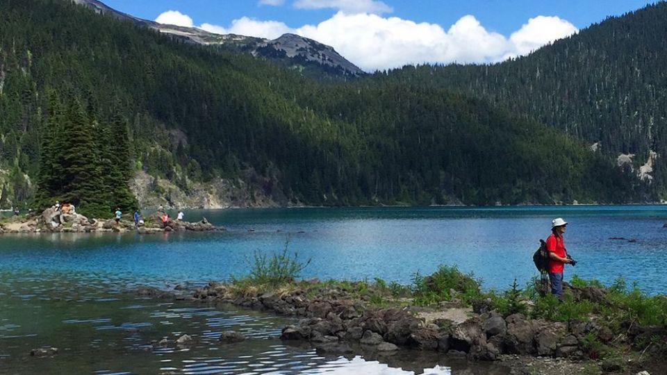 دریاچه زیبای گاریبالدی در کانادا