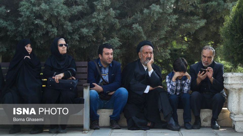 مراسم تشییع پیکر بهرام شفیع