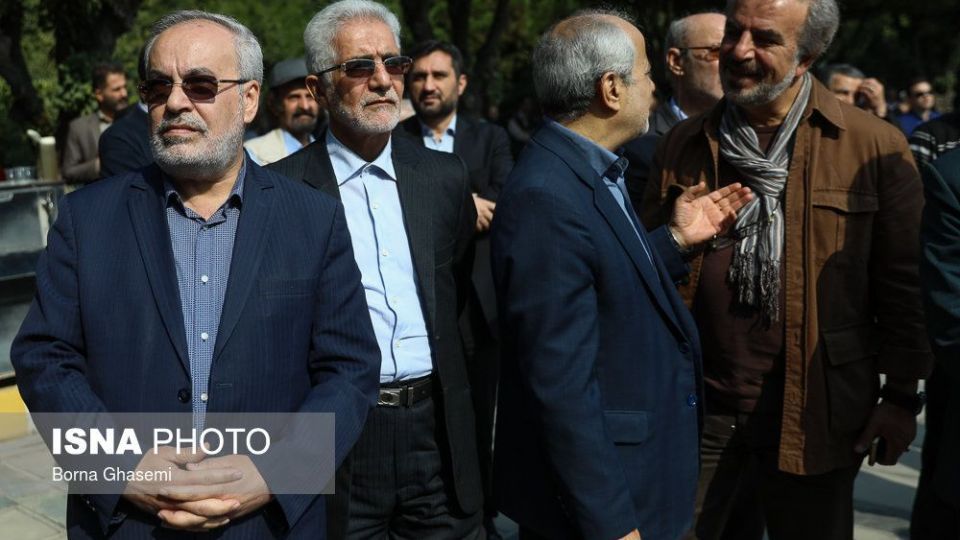 مراسم تشییع پیکر بهرام شفیع