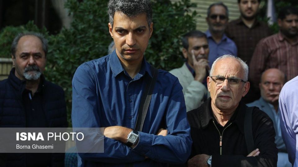 مراسم تشییع پیکر بهرام شفیع