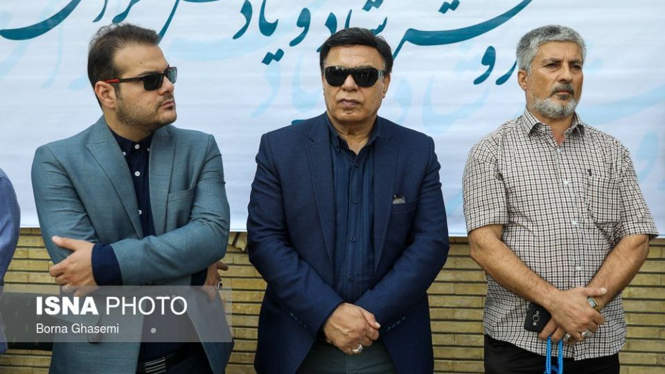 مراسم تشییع پیکر بهرام شفیع