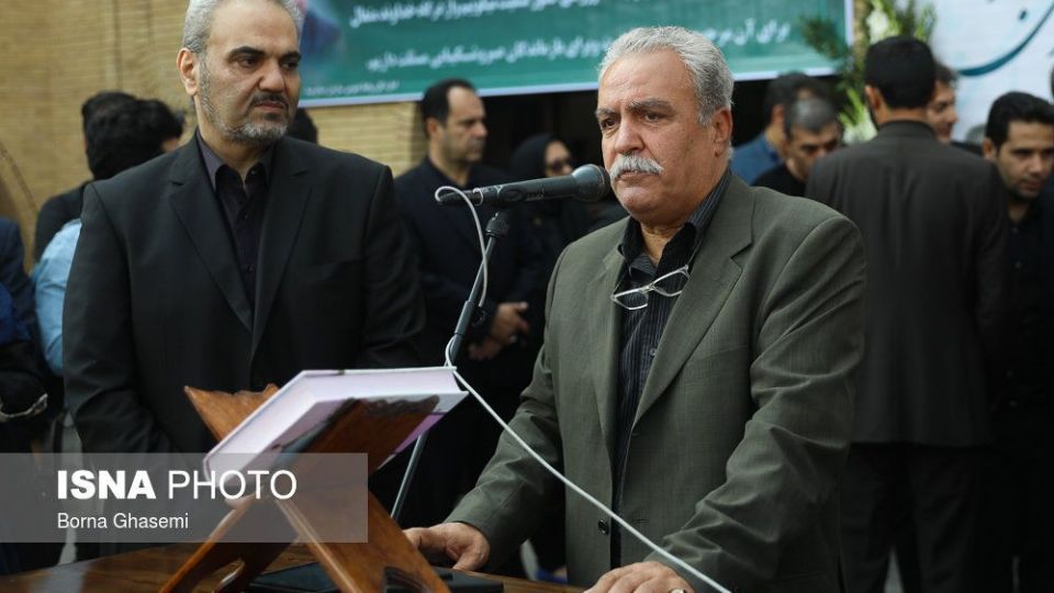 مراسم تشییع پیکر بهرام شفیع