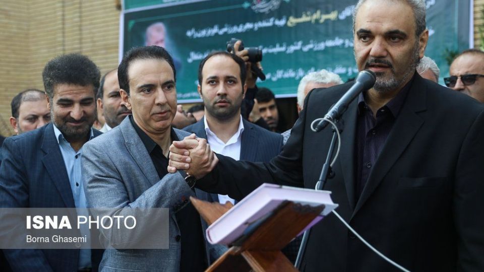 مراسم تشییع پیکر بهرام شفیع