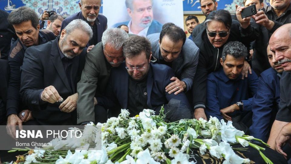 مراسم تشییع پیکر بهرام شفیع