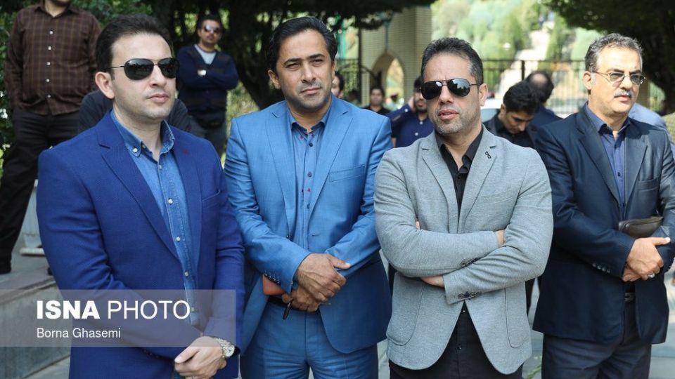 مراسم تشییع پیکر بهرام شفیع