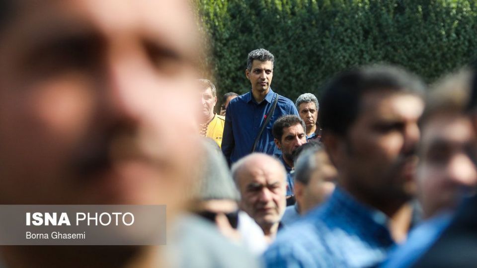 مراسم تشییع پیکر بهرام شفیع