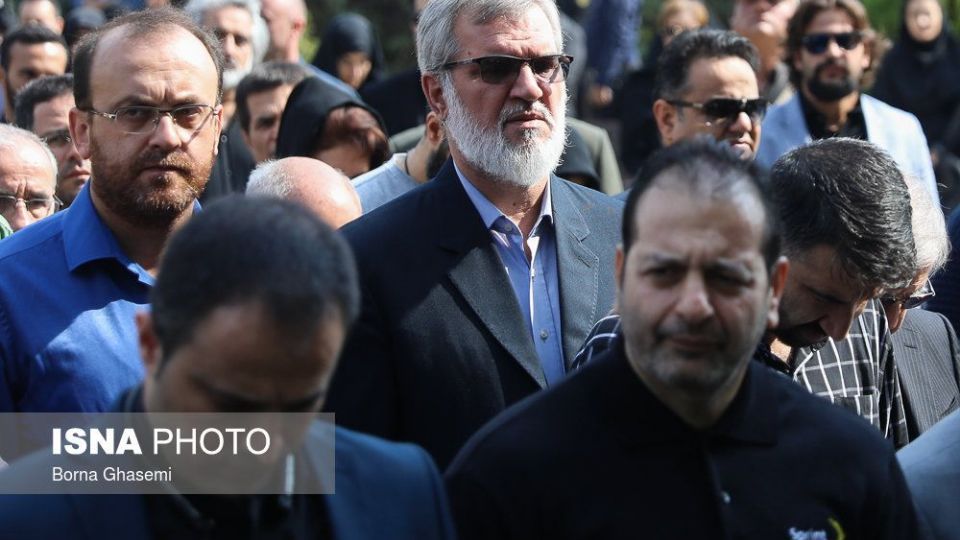 مراسم تشییع پیکر بهرام شفیع