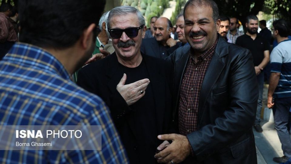 مراسم تشییع پیکر بهرام شفیع