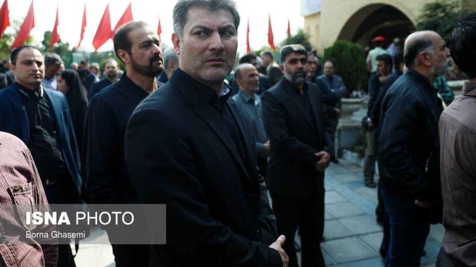 مراسم تشییع پیکر بهرام شفیع