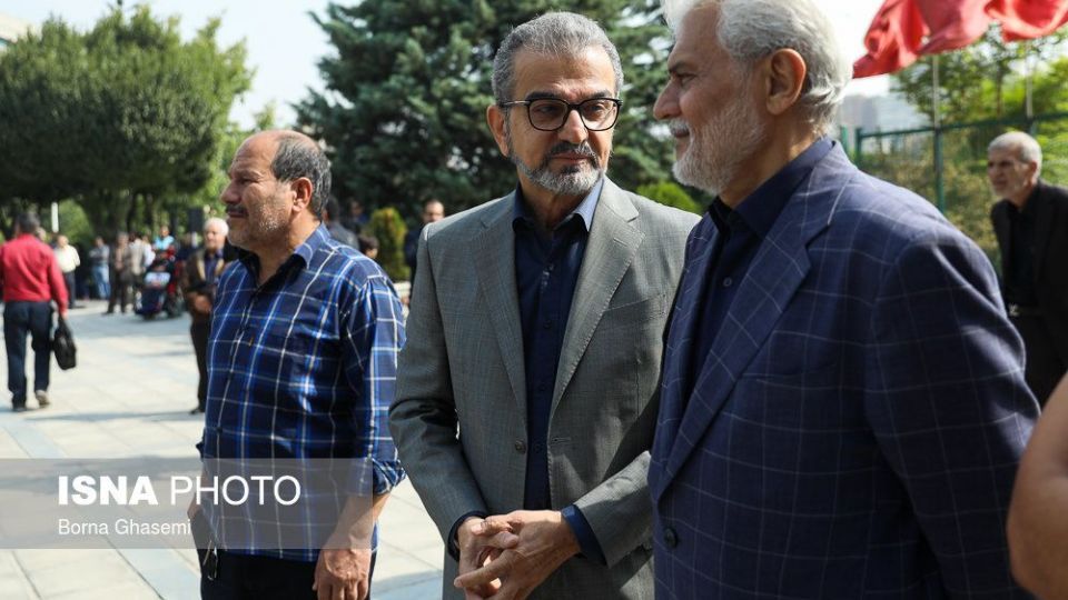 مراسم تشییع پیکر بهرام شفیع