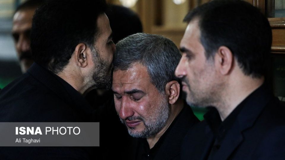 تشییع پیکر والده محسن اسماعیلی