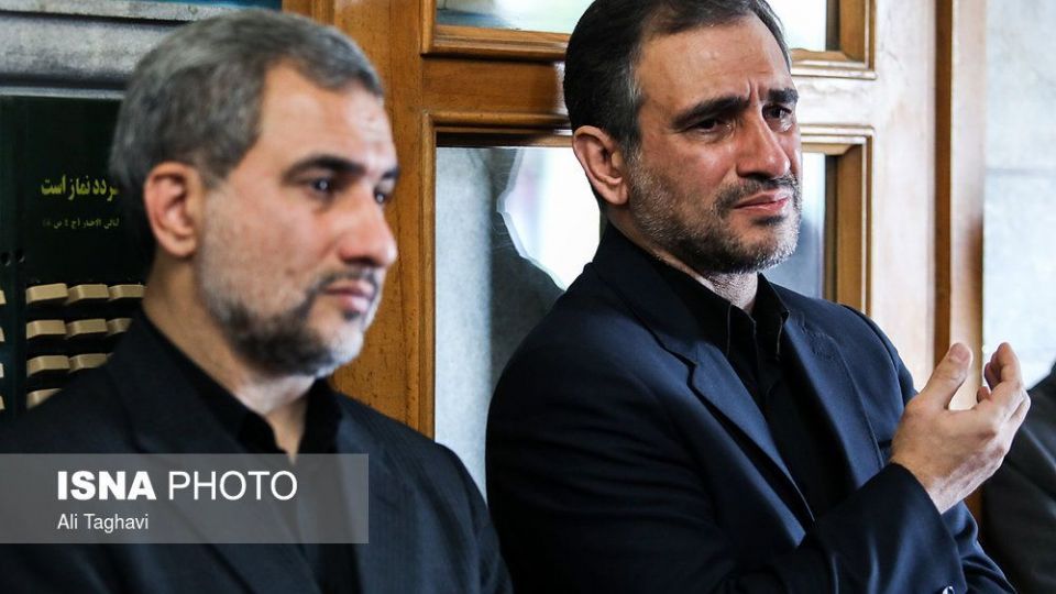 تشییع پیکر والده محسن اسماعیلی